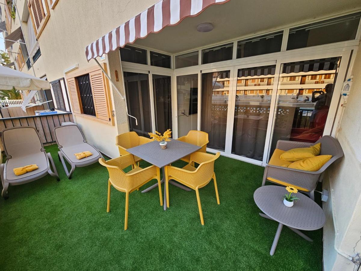 Fayser 108 Beachfront With Direct Pool Access From Terrace Arona  Buitenkant foto