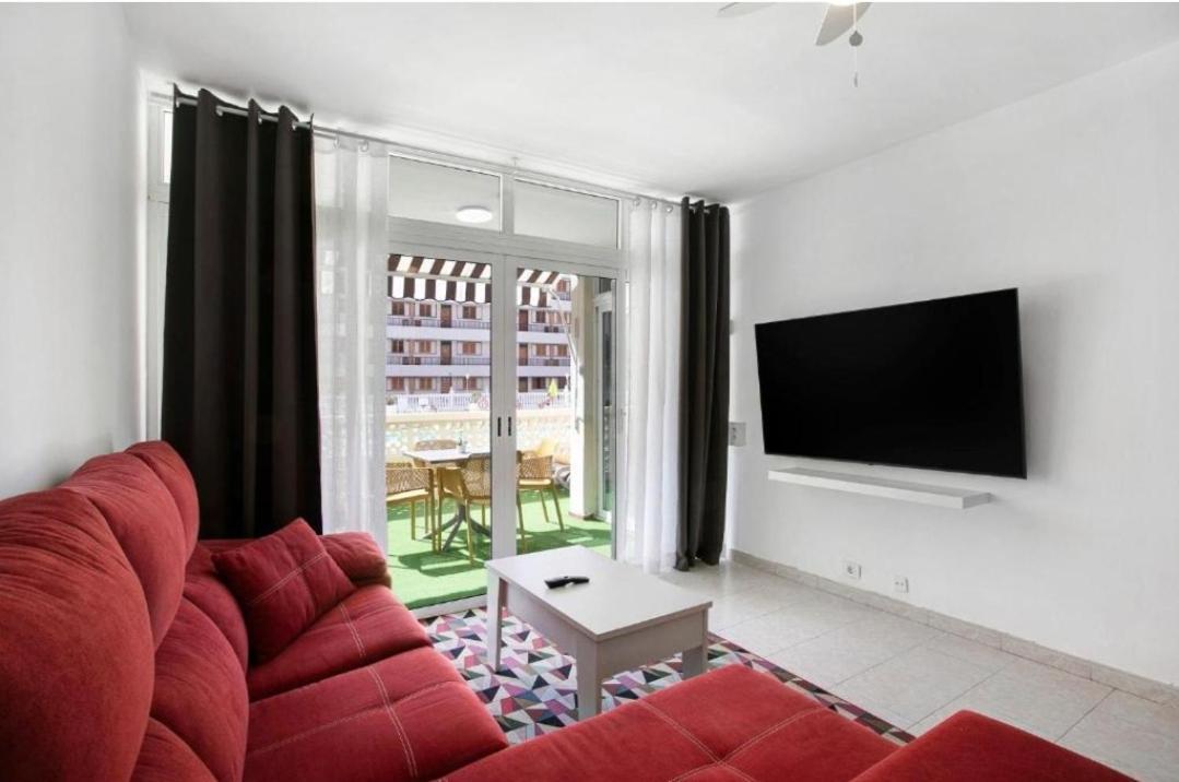 Fayser 108 Beachfront With Direct Pool Access From Terrace Arona  Buitenkant foto