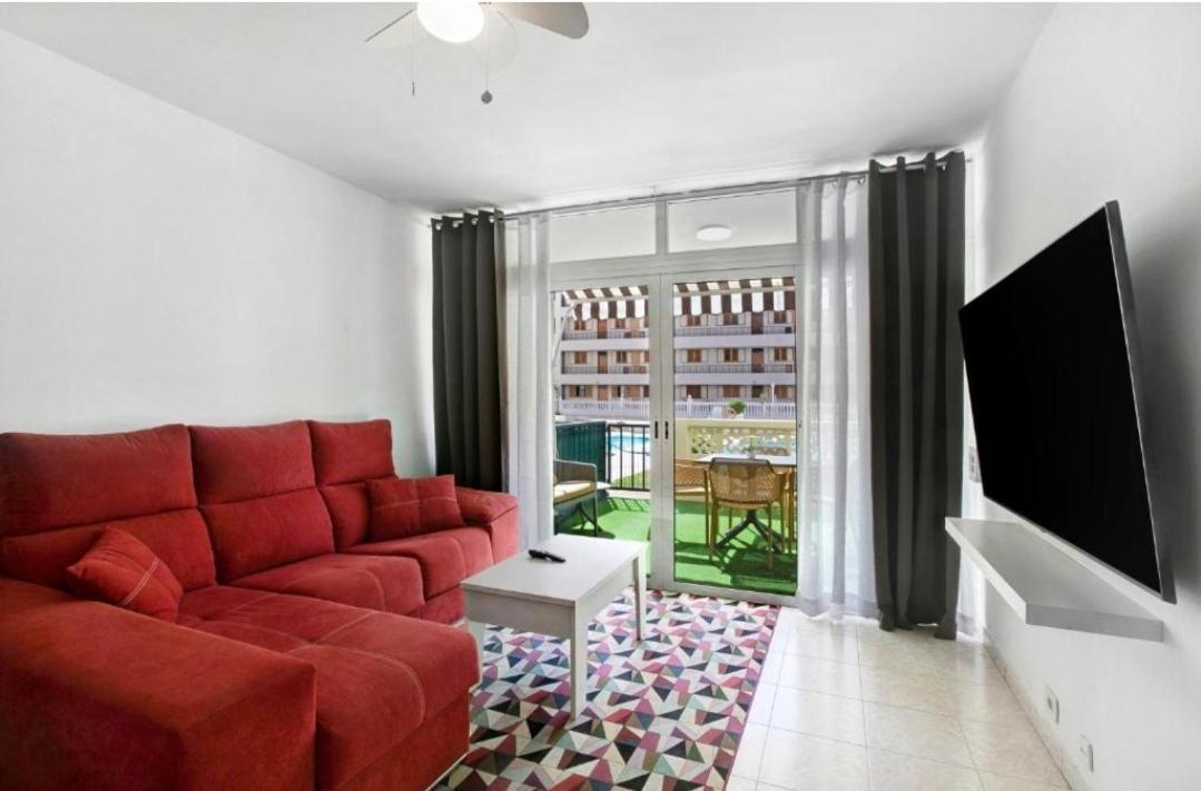 Fayser 108 Beachfront With Direct Pool Access From Terrace Arona  Buitenkant foto